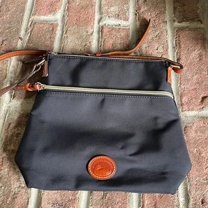 Dooney & Burke Black Bag w/ Cross Body Strap